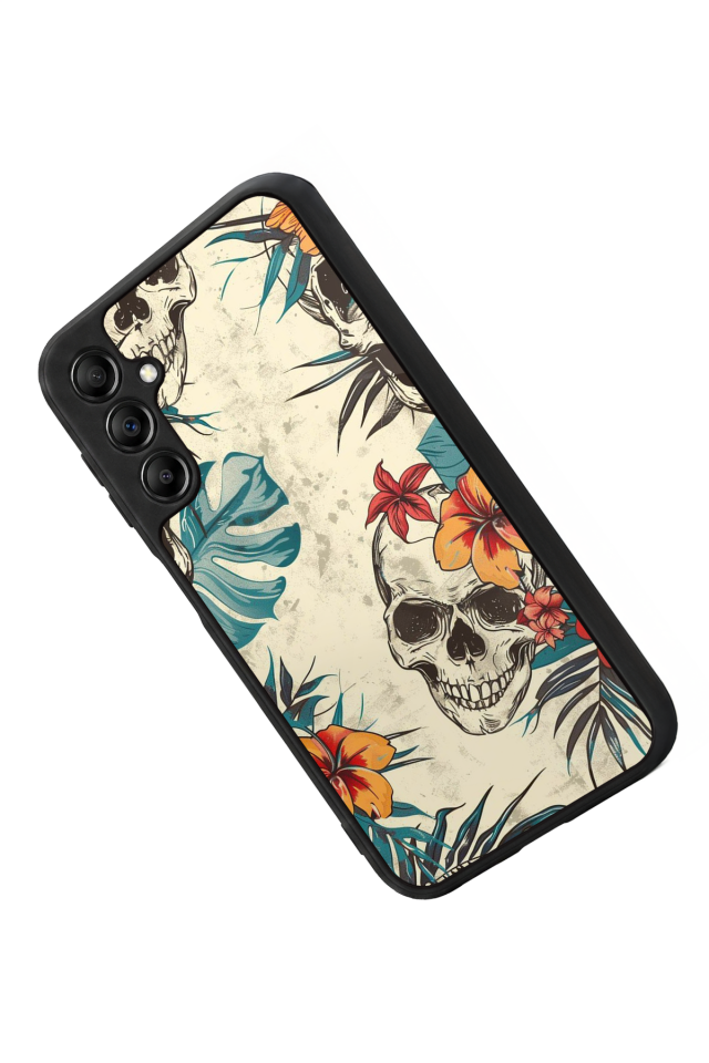 Samsung Galaxy A14 Uyumlu KuruKafa Tasarımlı Glossy Premium Kılıf