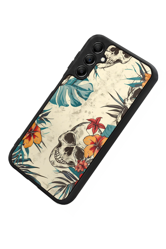 Samsung Galaxy A14 Uyumlu KuruKafa Tasarımlı Glossy Premium Kılıf