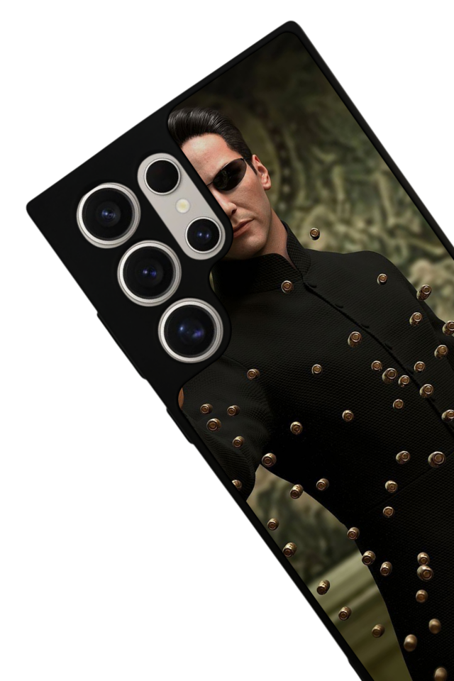 Samsung Galaxy S23 Ultra Uyumlu MatriSamsung Galaxy S23 Ultra Tasarımlı Glossy Premium Kılıf