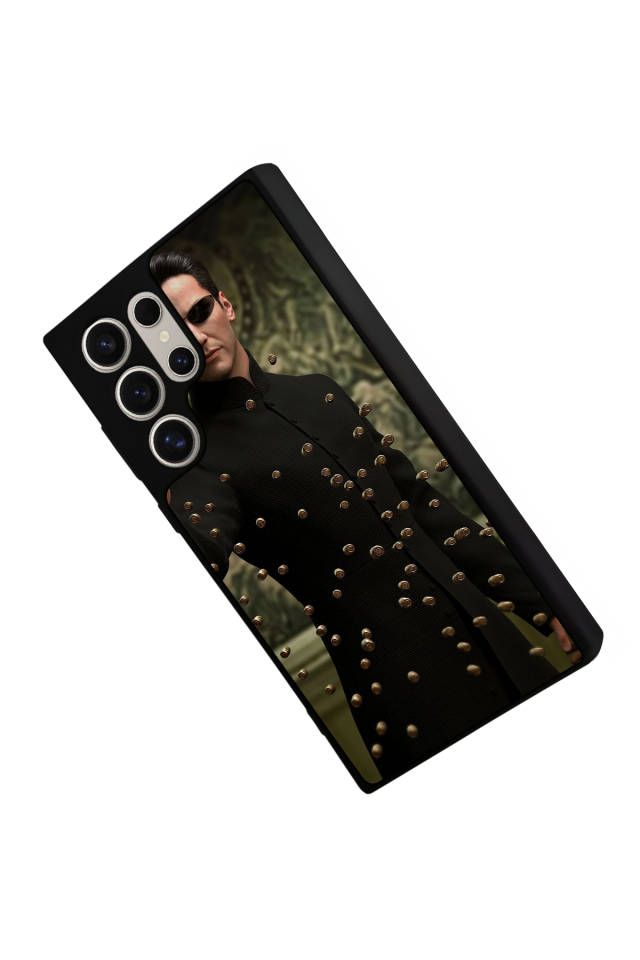 Samsung Galaxy S23 Ultra Uyumlu MatriSamsung Galaxy S23 Ultra Tasarımlı Glossy Premium Kılıf