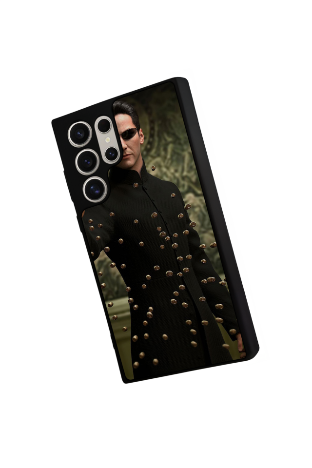 Samsung Galaxy S23 Ultra Uyumlu MatriSamsung Galaxy S23 Ultra Tasarımlı Glossy Premium Kılıf