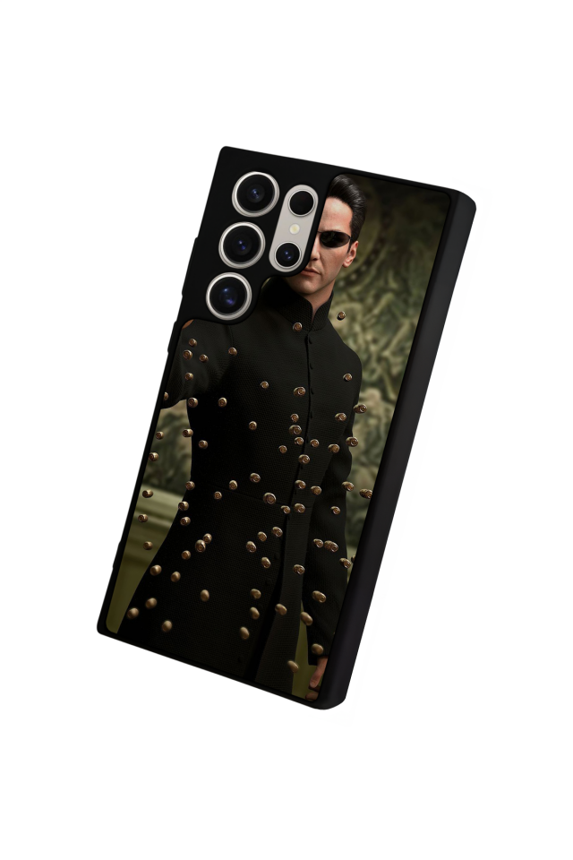 Samsung Galaxy S23 Ultra Uyumlu MatriSamsung Galaxy S23 Ultra Tasarımlı Glossy Premium Kılıf