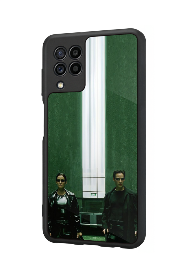 Samsung Galaxy M22 Uyumlu MatriSamsung Galaxy M22 Tasarımlı Glossy Premium Kılıf