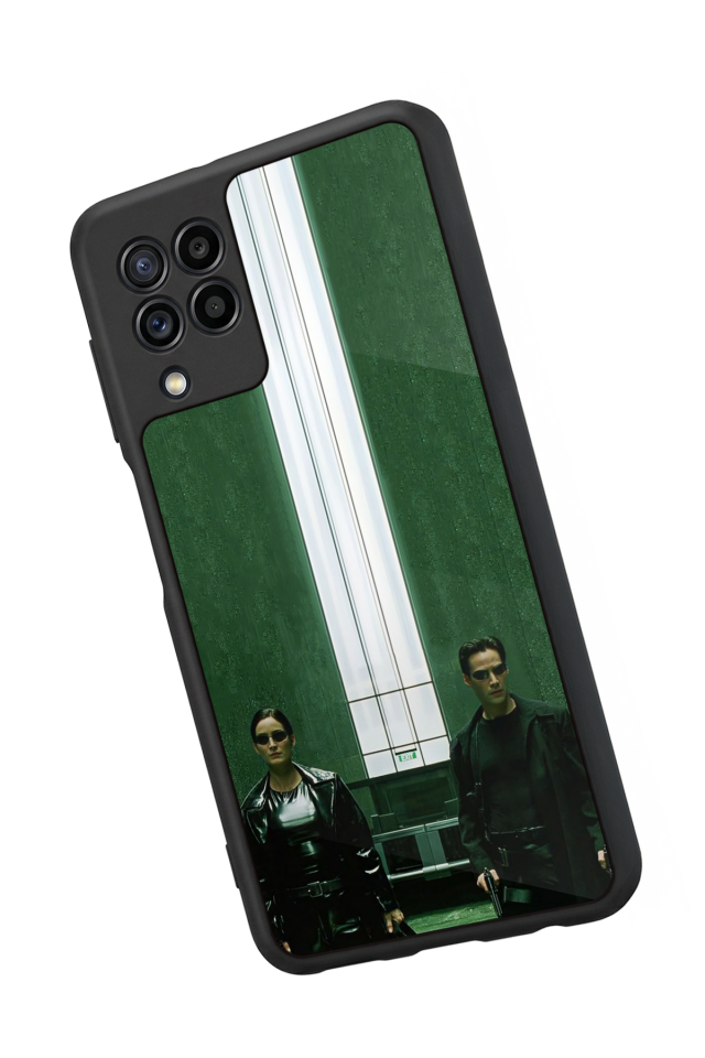 Samsung Galaxy M22 Uyumlu MatriSamsung Galaxy M22 Tasarımlı Glossy Premium Kılıf