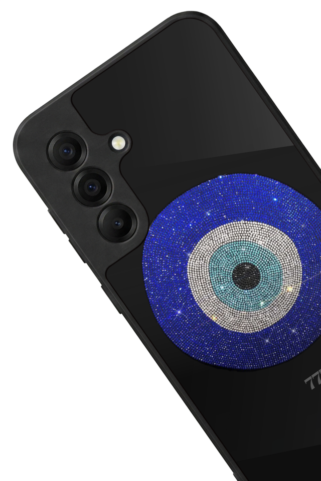 Samsung Galaxy A17 Uyumlu Nazar Tasarımlı Glossy Premium Kılıf