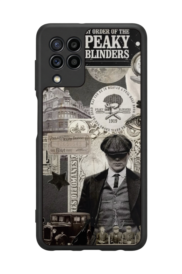 Samsung Galaxy M32 Uyumlu Peaky Blinders Tasarımlı Glossy Premium Kılıf