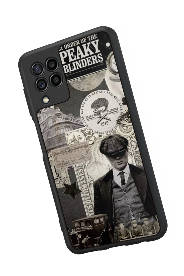 Samsung Galaxy M32 Uyumlu Peaky Blinders Tasarımlı Glossy Premium Kılıf