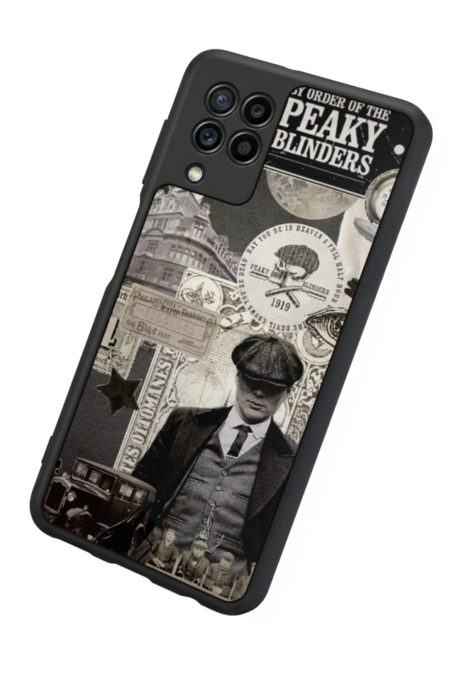 Samsung Galaxy M32 Uyumlu Peaky Blinders Tasarımlı Glossy Premium Kılıf