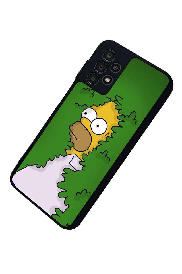 Samsung Galaxy A23 Uyumlu The Simpsons Tasarımlı Glossy Premium Kılıf