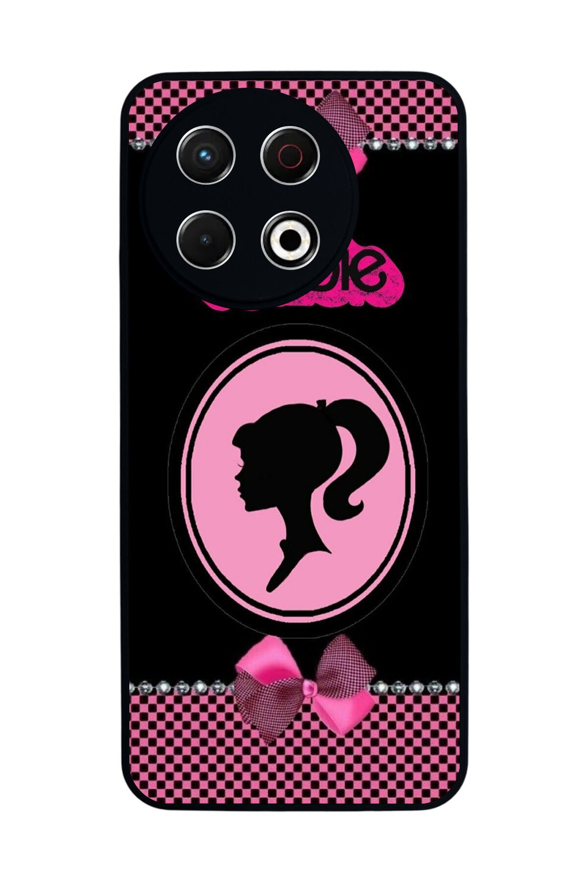 Tecno Spark 30 Pro Uyumlu Barbie Tasarımlı Glossy Premium Kılıf