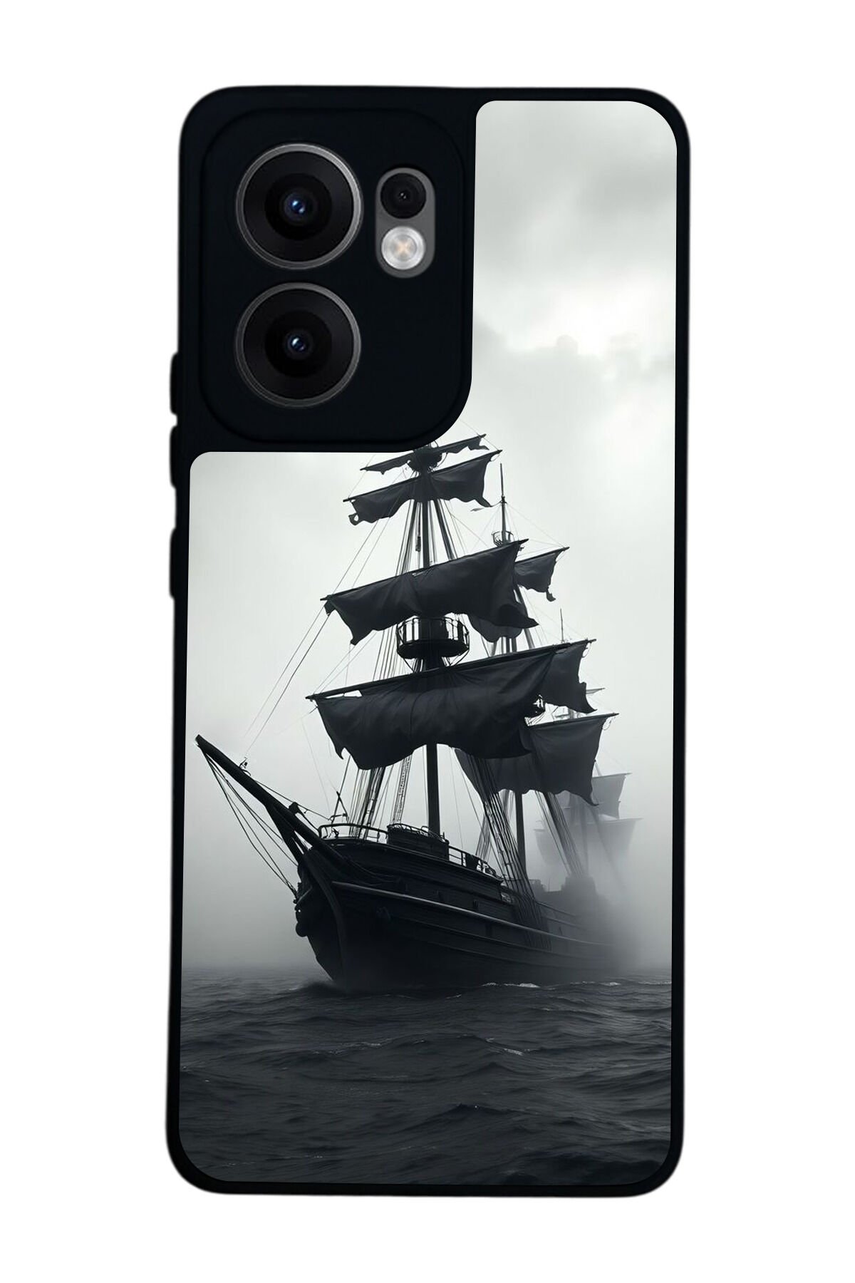 Oppo Reno 13F Uyumlu Korsan Tasarımlı Glossy Premium Kılıf