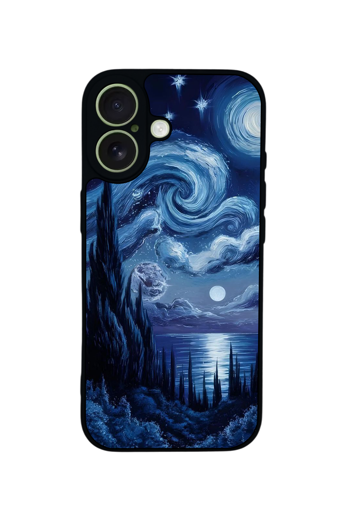 iPhone 17 Uyumlu Ay Tasarımlı Glossy Premium Kılıf