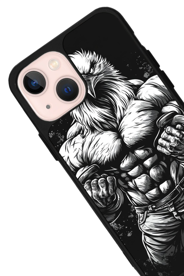 iPhone 13 Mini Uyumlu Besiktas Tasarımlı Glossy Premium Kılıf