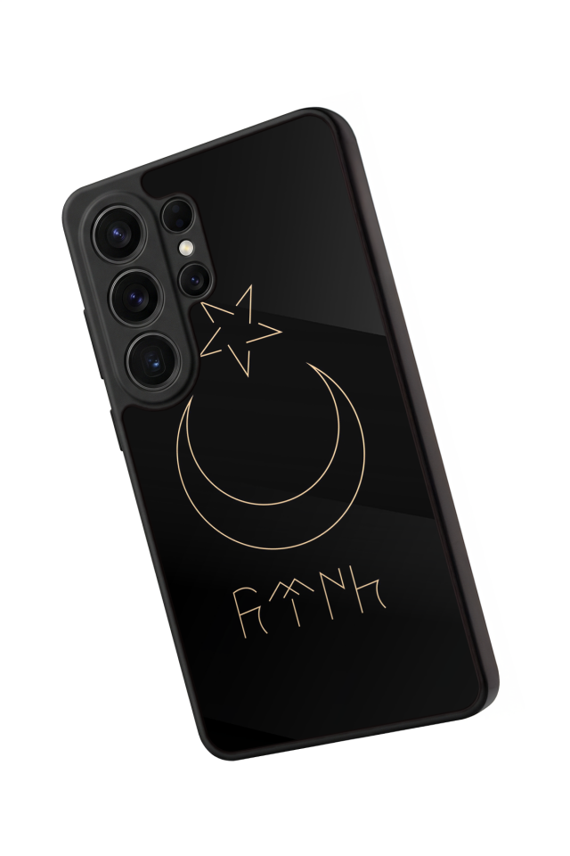 Samsung Galaxy S26 Ultra Uyumlu Bozkurt Tasarımlı Glossy Premium Kılıf