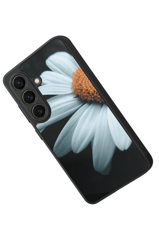 Samsung Galaxy S26 Uyumlu Cicek Tasarımlı Glossy Premium Kılıf