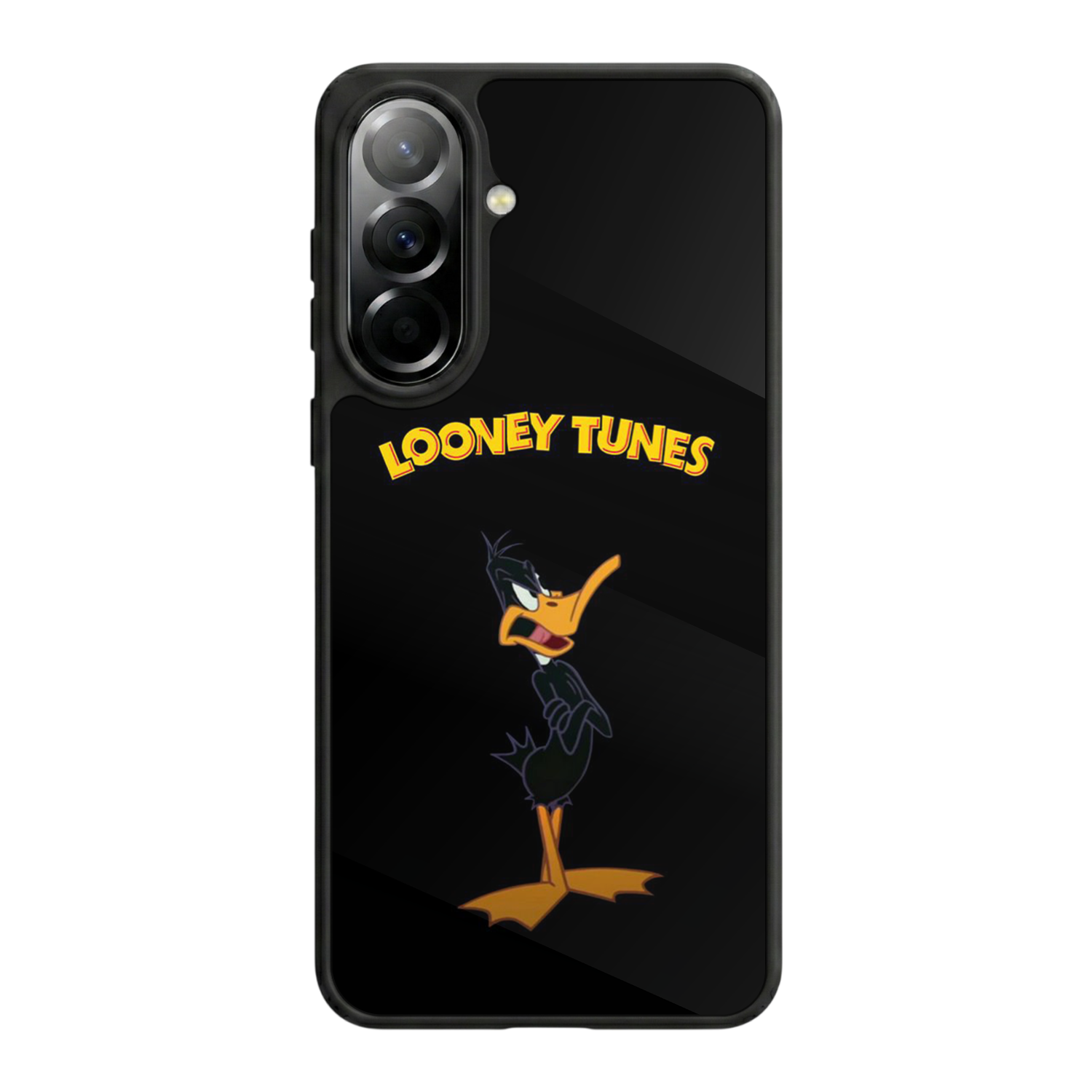 Samsung Galaxy A37 Uyumlu Daffy duck Tasarımlı Glossy Premium Kılıf