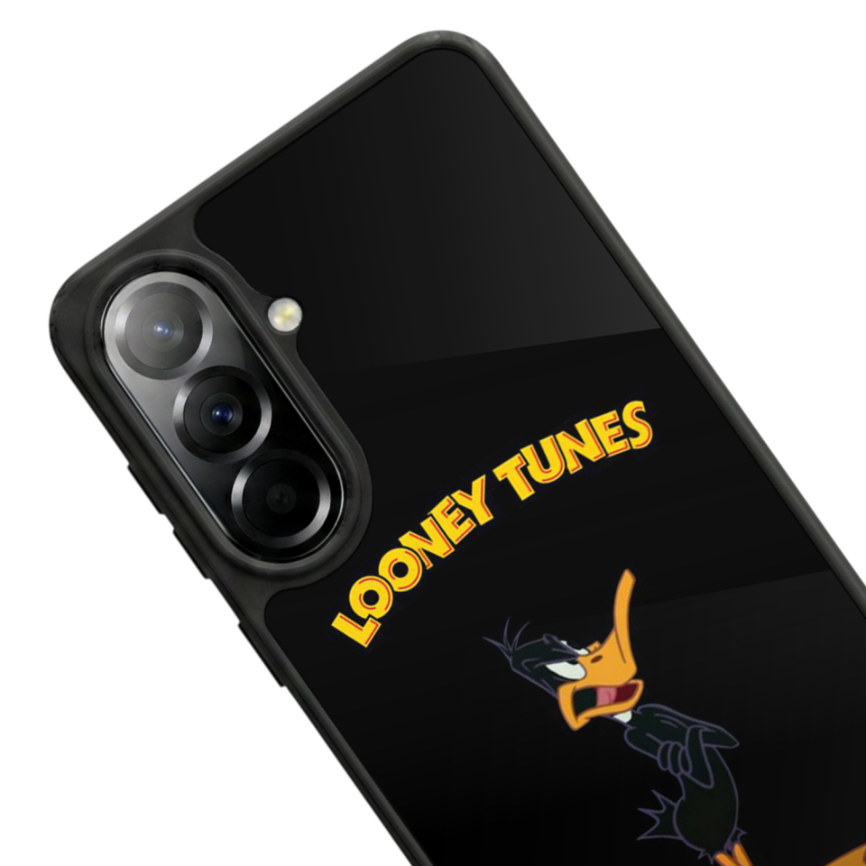 Samsung Galaxy A37 Uyumlu Daffy duck Tasarımlı Glossy Premium Kılıf
