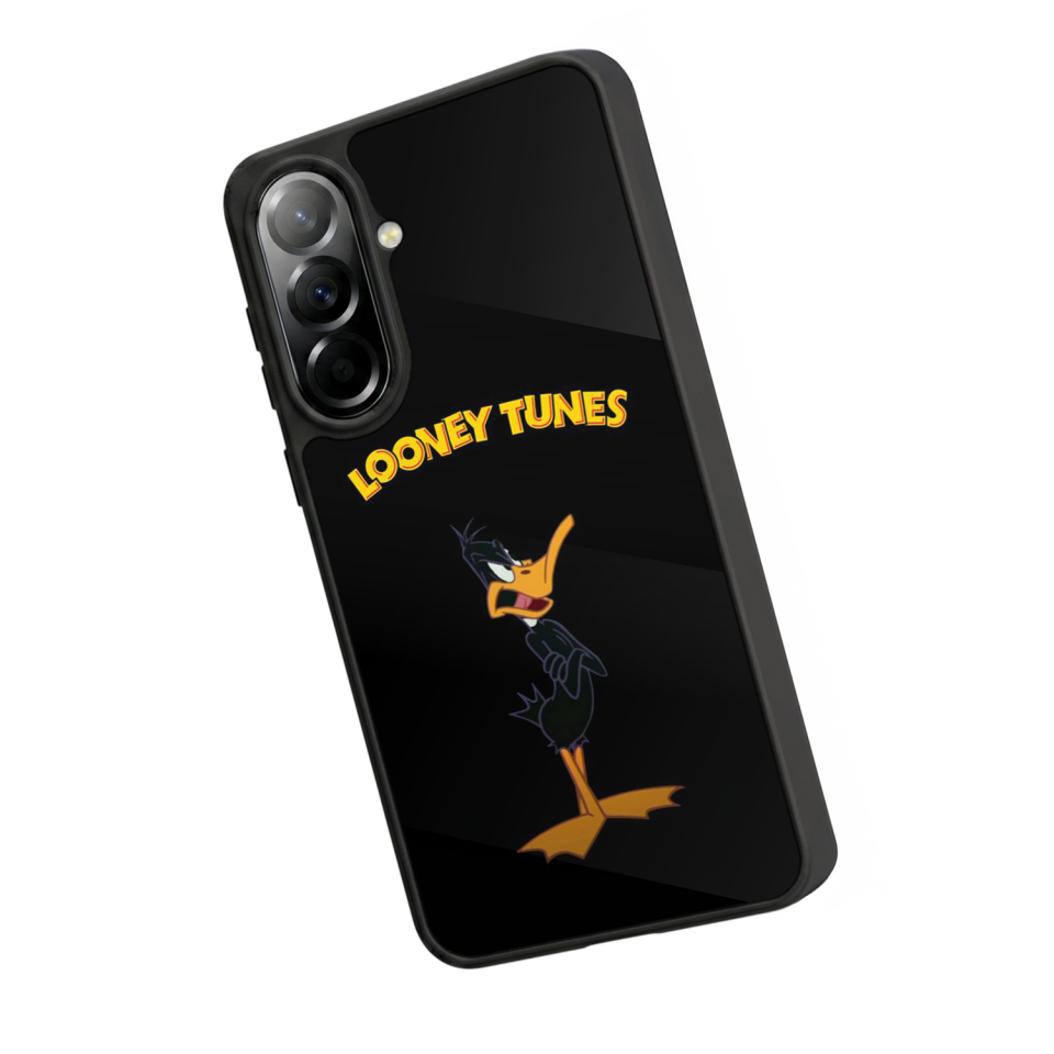 Samsung Galaxy A37 Uyumlu Daffy duck Tasarımlı Glossy Premium Kılıf