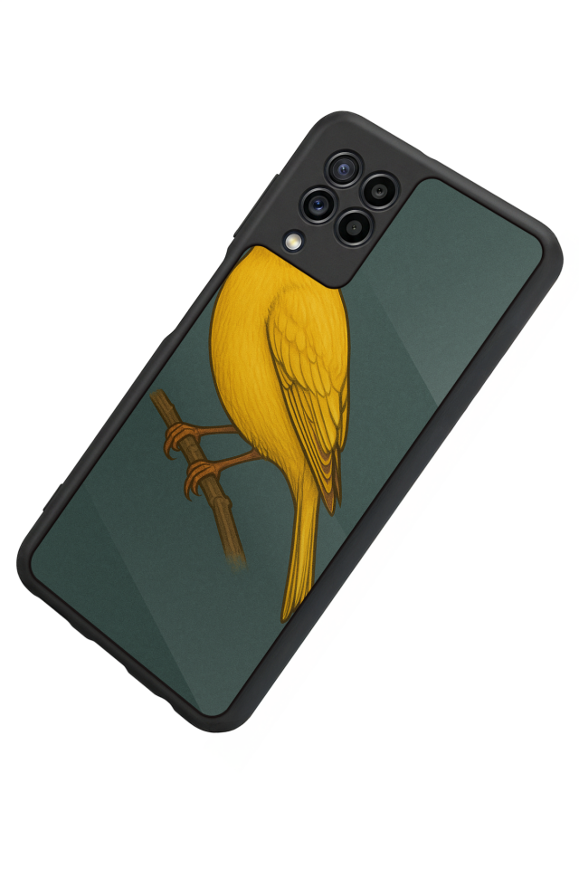 Samsung Galaxy M22 Uyumlu Fenerbahce Tasarımlı Glossy Premium Kılıf