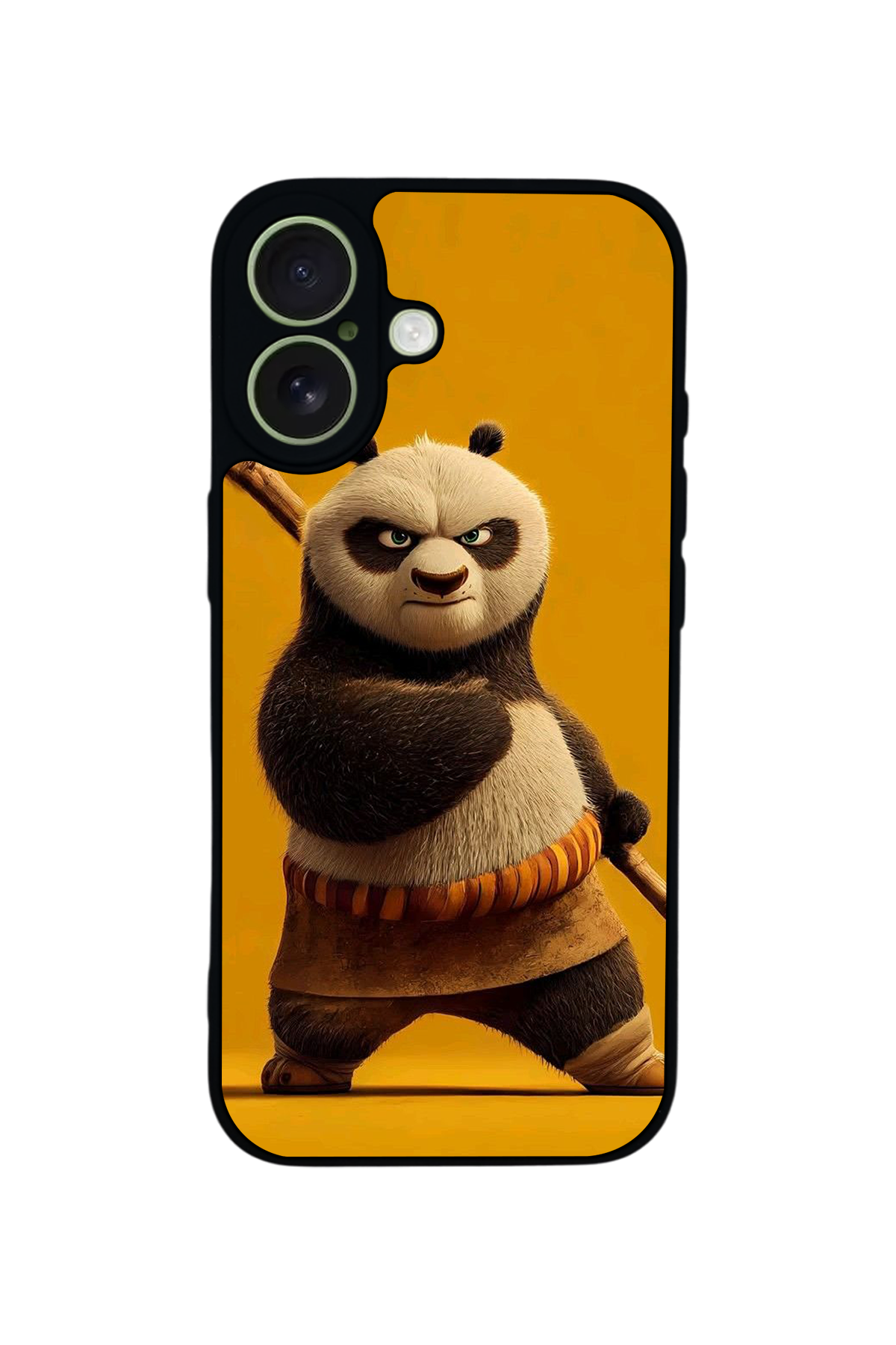 iPhone 17 Uyumlu Kung Fu Panda Tasarımlı Glossy Premium Kılıf