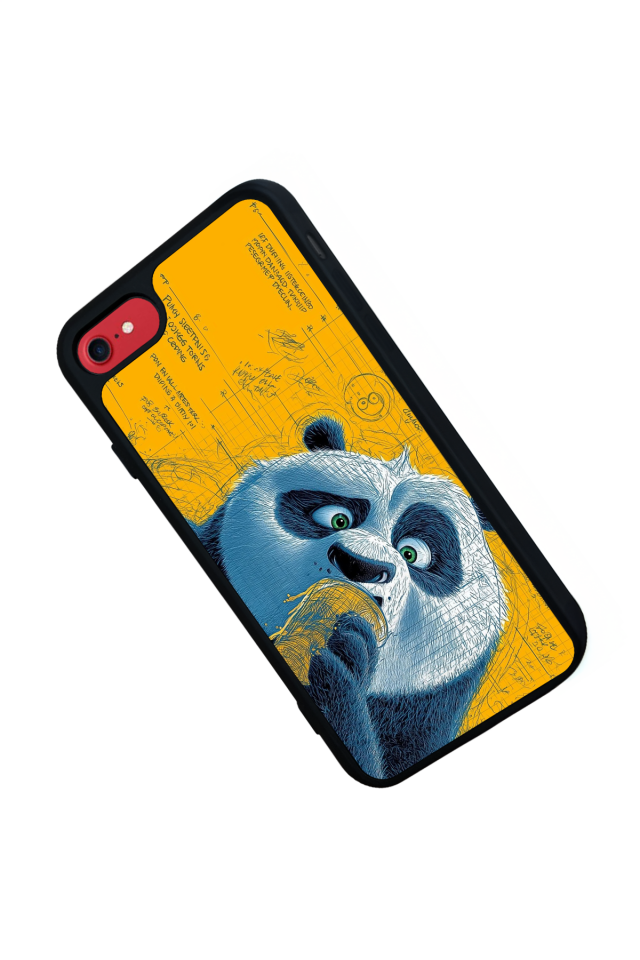 iPhone 7 Uyumlu Kung Fu Panda Tasarımlı Glossy Premium Kılıf