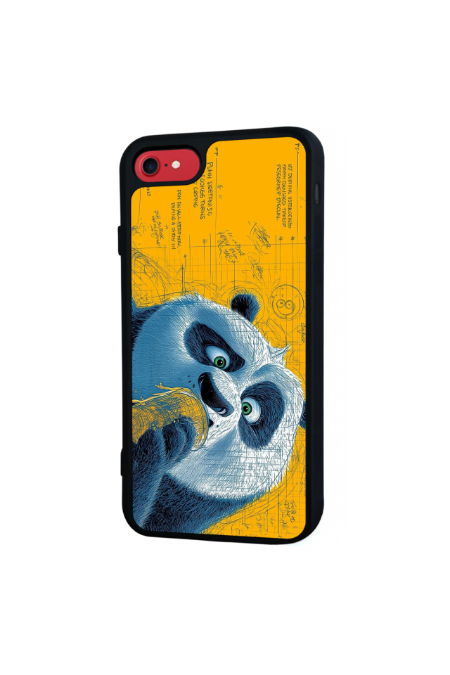 iPhone 7 Uyumlu Kung Fu Panda Tasarımlı Glossy Premium Kılıf