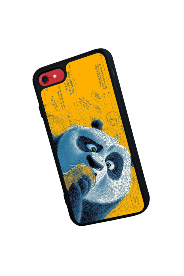iPhone 7 Uyumlu Kung Fu Panda Tasarımlı Glossy Premium Kılıf