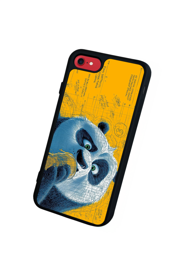 iPhone 7 Uyumlu Kung Fu Panda Tasarımlı Glossy Premium Kılıf