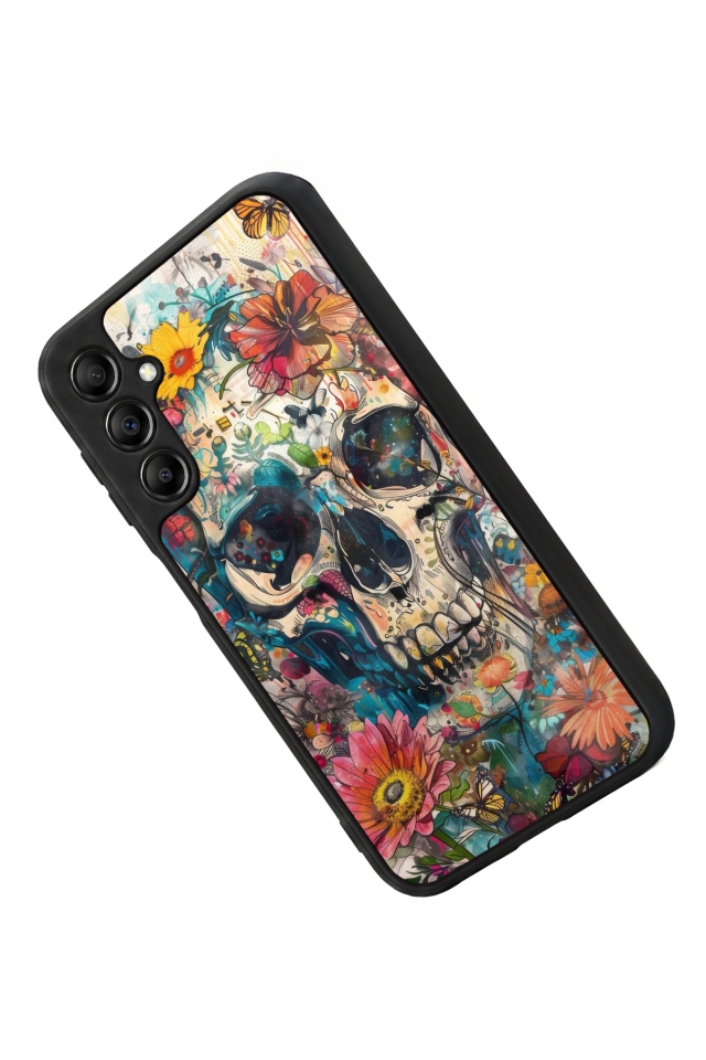 Samsung Galaxy A14 Uyumlu KuruKafa Tasarımlı Glossy Premium Kılıf