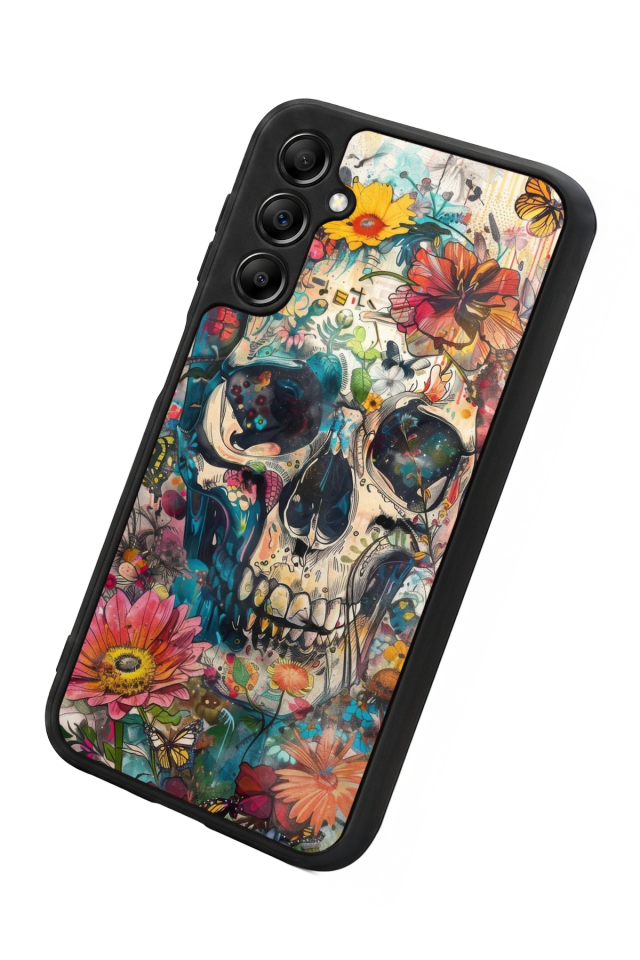 Samsung Galaxy A14 Uyumlu KuruKafa Tasarımlı Glossy Premium Kılıf