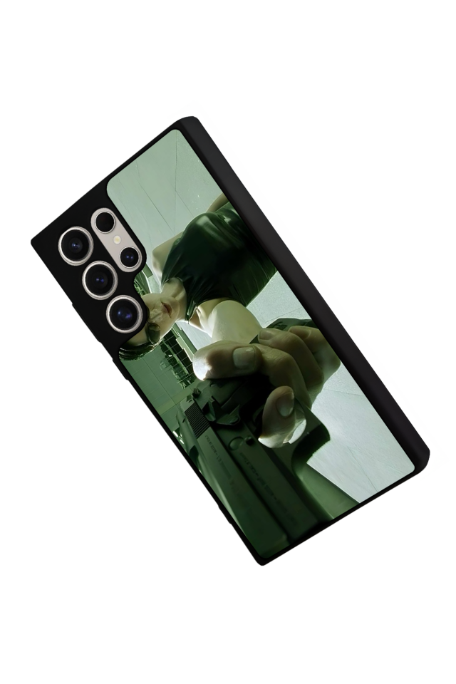 Samsung Galaxy S23 Ultra Uyumlu MatriSamsung Galaxy S23 Ultra Tasarımlı Glossy Premium Kılıf