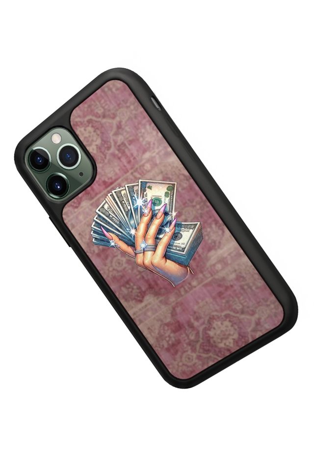 iPhone 11 Pro Max Uyumlu Money Para Tasarımlı Glossy Premium Kılıf