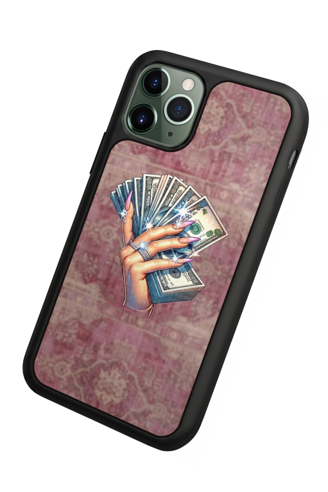 iPhone 11 Pro Max Uyumlu Money Para Tasarımlı Glossy Premium Kılıf