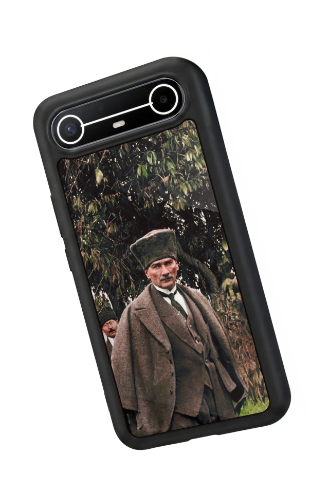 Tecno Spark Slim 5G Uyumlu Mustafa Kemal Ataturk Tasarımlı Glossy Premium Kılıf