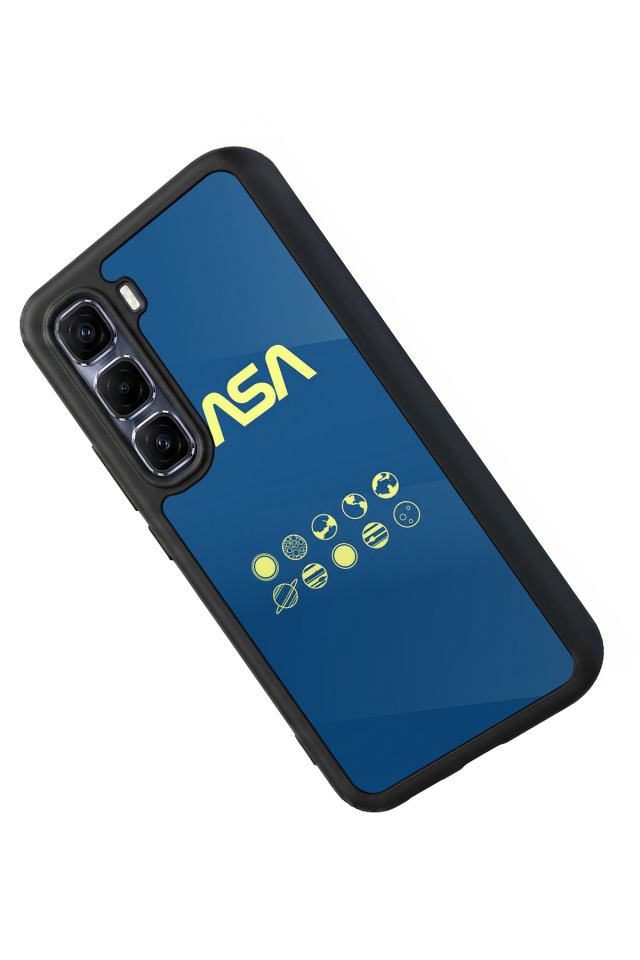 Infinix Hot 60 Pro Plus Uyumlu Nasa Tasarımlı Glossy Premium Kılıf