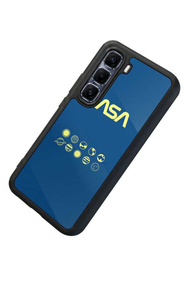 Infinix Hot 60 Pro Plus Uyumlu Nasa Tasarımlı Glossy Premium Kılıf