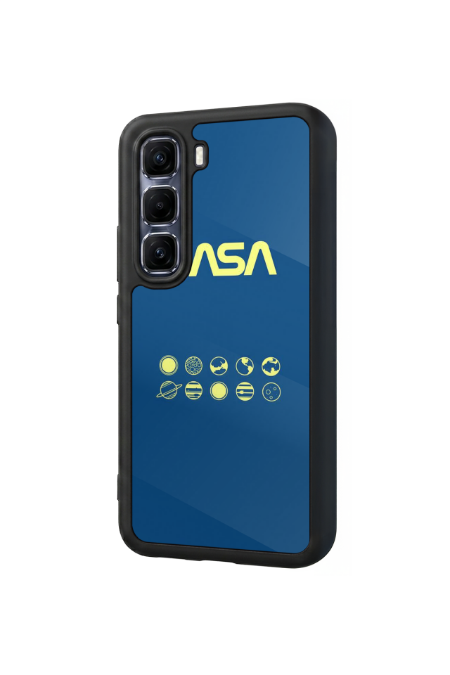 Infinix Hot 60 Pro Plus Uyumlu Nasa Tasarımlı Glossy Premium Kılıf