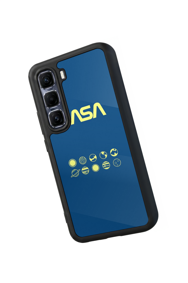 Infinix Hot 60 Pro Plus Uyumlu Nasa Tasarımlı Glossy Premium Kılıf