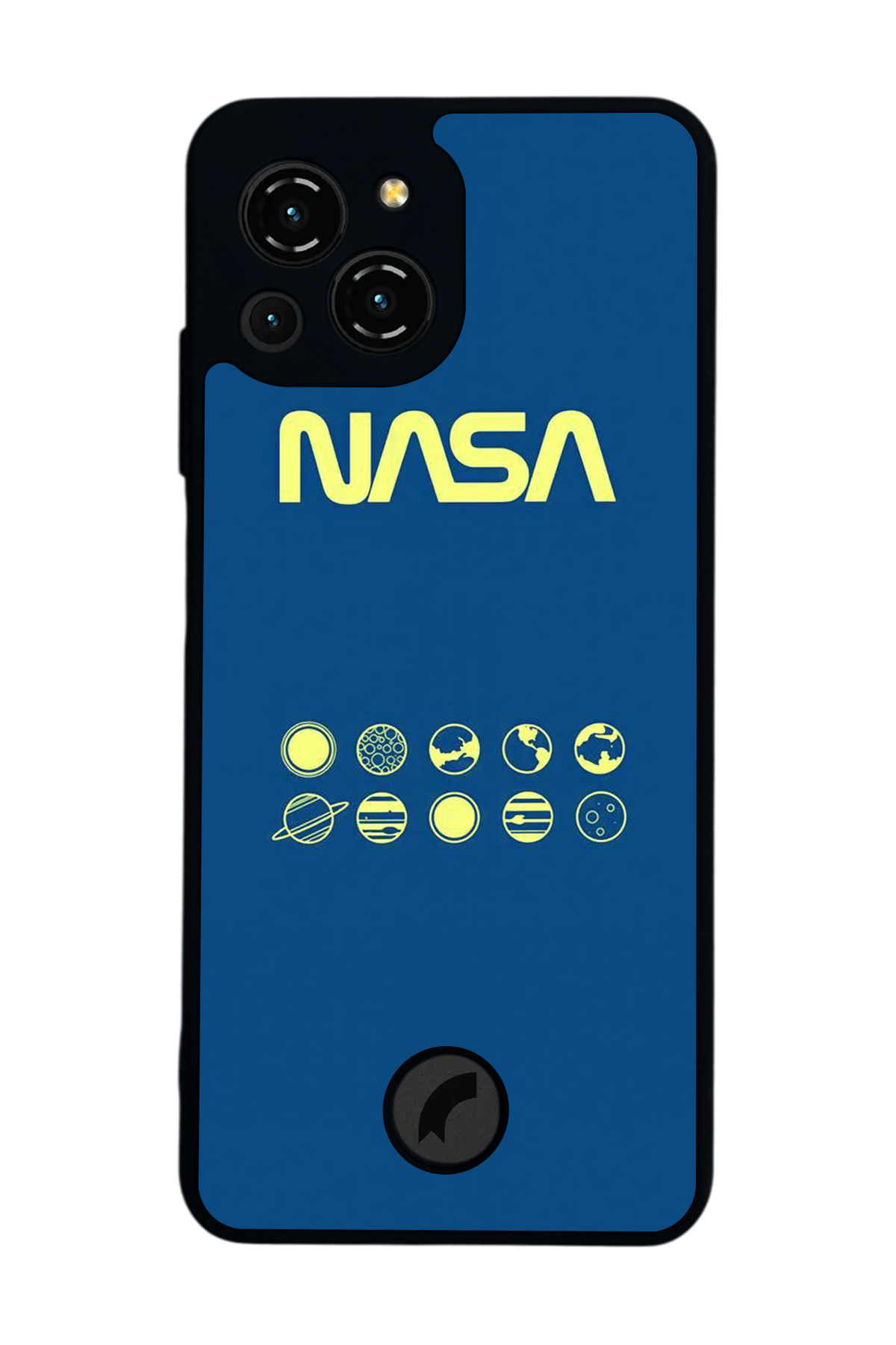 Reeder S23 Pro Max Uyumlu Nasa Tasarımlı Glossy Premium Kılıf