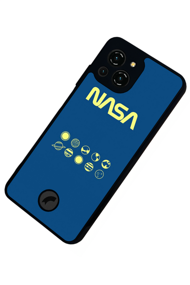 Reeder S23 Pro Max Uyumlu Nasa Tasarımlı Glossy Premium Kılıf