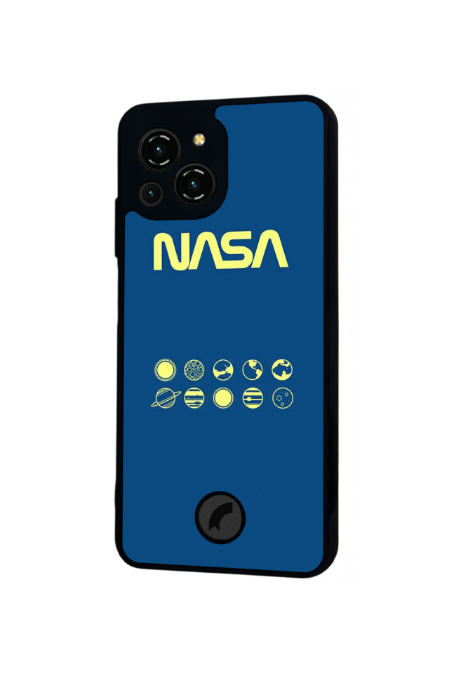 Reeder S23 Pro Max Uyumlu Nasa Tasarımlı Glossy Premium Kılıf