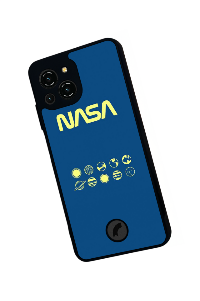 Reeder S23 Pro Max Uyumlu Nasa Tasarımlı Glossy Premium Kılıf