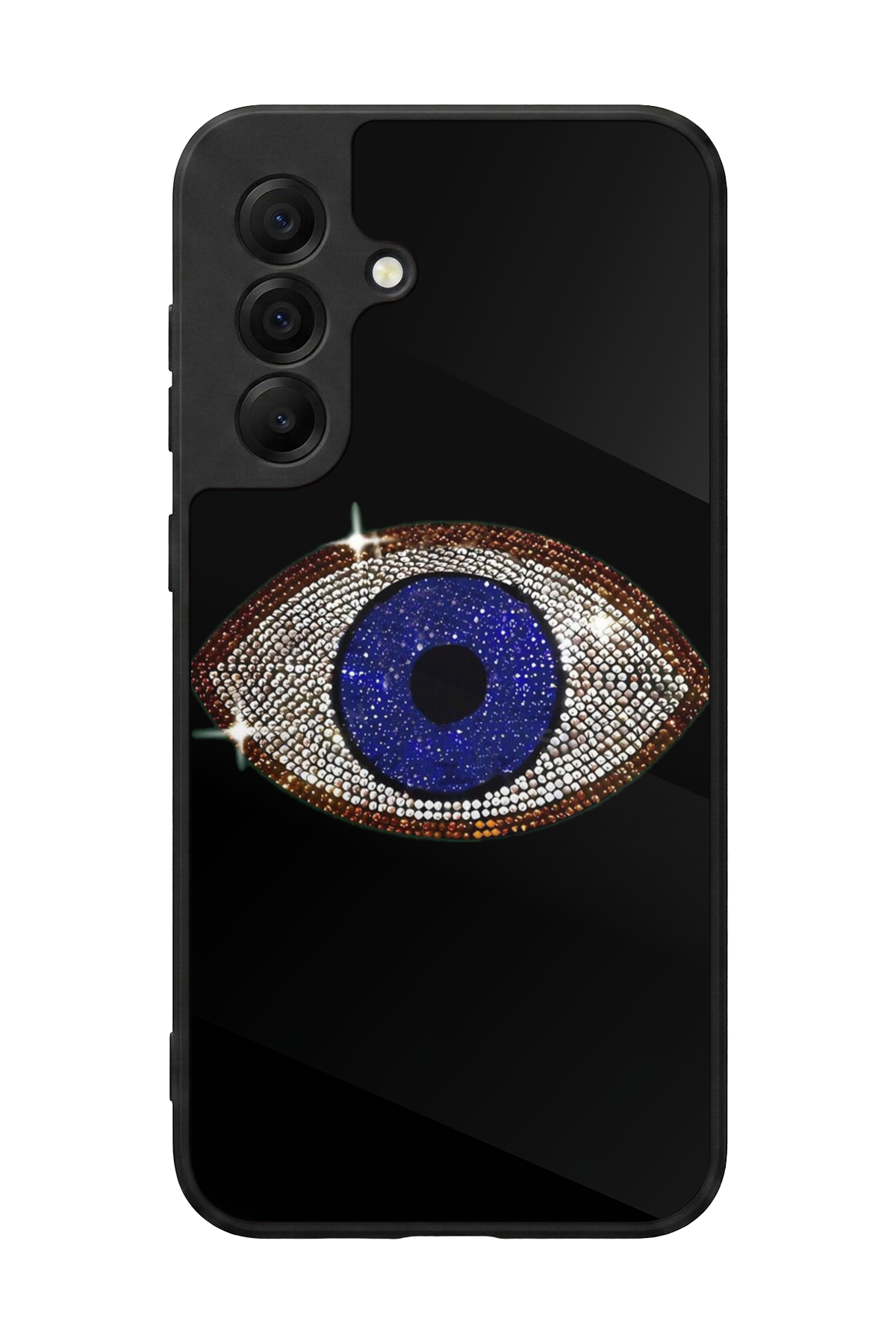 Samsung Galaxy A17 Uyumlu Nazar Tasarımlı Glossy Premium Kılıf