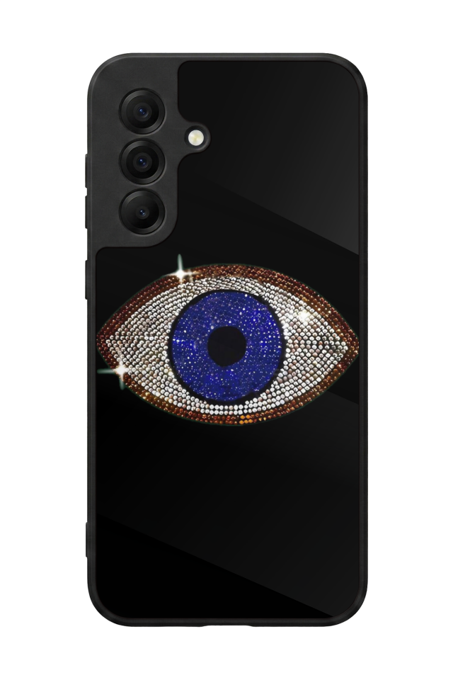 Samsung Galaxy A17 Uyumlu Nazar Tasarımlı Glossy Premium Kılıf