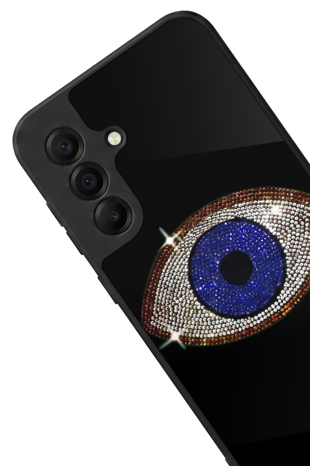 Samsung Galaxy A17 Uyumlu Nazar Tasarımlı Glossy Premium Kılıf