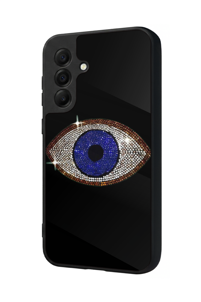 Samsung Galaxy A17 Uyumlu Nazar Tasarımlı Glossy Premium Kılıf