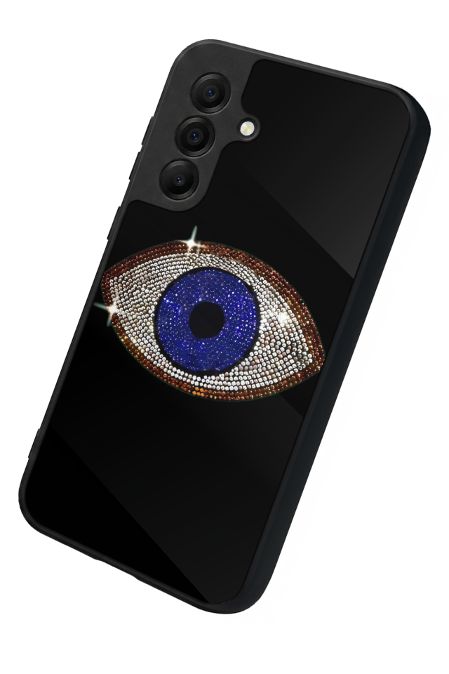 Samsung Galaxy A17 Uyumlu Nazar Tasarımlı Glossy Premium Kılıf