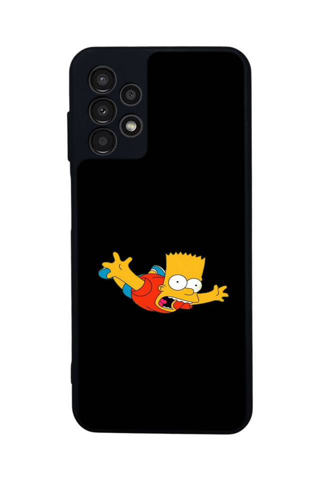 Samsung Galaxy A23 Uyumlu The Simpsons Tasarımlı Glossy Premium Kılıf