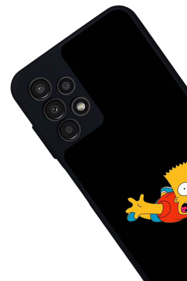Samsung Galaxy A23 Uyumlu The Simpsons Tasarımlı Glossy Premium Kılıf