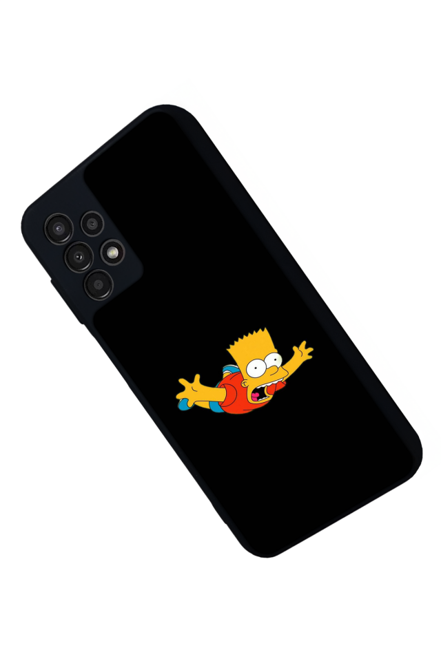 Samsung Galaxy A23 Uyumlu The Simpsons Tasarımlı Glossy Premium Kılıf